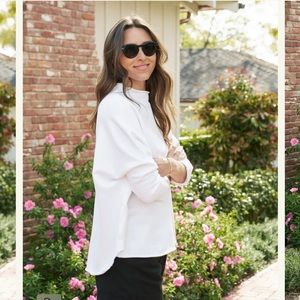 Frank & Eileen EFFIE
Long-Sleeve Funnel Neck Capelet